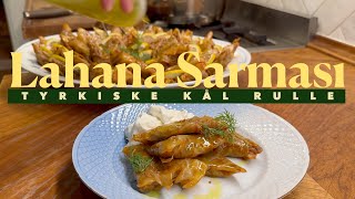 Lahana Sarması  Kål sarma 🥬 Tyrkisk opskrift [upl. by Rains242]