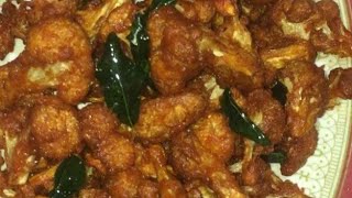 காளி ப்ளவர் 65kaliflower 65 recipe in Tamil [upl. by Nosnehpets]