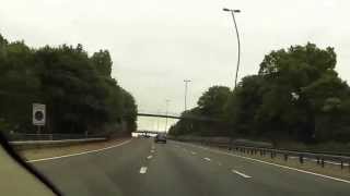 Pointless Driving Video Driving from Eltham to Bluewater  Sped up 5x with Silly Music [upl. by Erde]