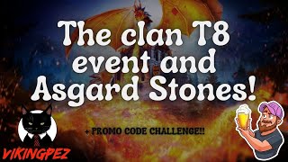 Promo Challenge The Clan T8 Event  Asgard Stones  Vikings War of Clans [upl. by Saito]