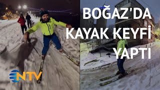 NTV Avcılar’dan sonra bu kez de Boğaz’da kaydı [upl. by Akoyin]