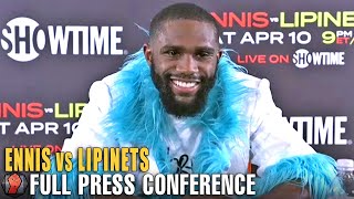 JARON ENNIS SENDS MESSAGE TO 147LBS DIVISION quotSIGN THE DOTTED LINEquot TALKS KO WIN OVER LIPINETS [upl. by Naejarual]