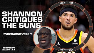 The Suns have UNDERACHIEVED 🗣️  Shannon Sharpe had higher expectations for Phoenix  First Take [upl. by Tessa]