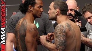 UFC 150 Weighins  The Big Three [upl. by Datnow59]