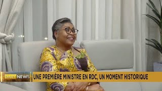 RDC  Judith Suminwa Tuluka une Première ministre pour lhistoire [upl. by Elayor]