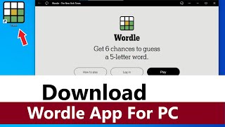 How to Download Wordle App in PC  wordle new york times app  Download Wordle for PC  wordle app [upl. by Bascio]