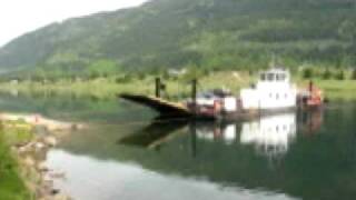 The ferry at Glade BC [upl. by Konyn]