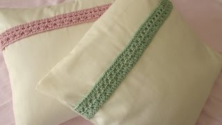 VERY EASY pretty crochet cushion  pillow decoration [upl. by Essej]