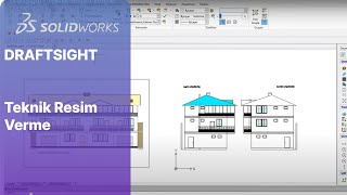 Draftsight  Teknik Resim Verme [upl. by Cassius]