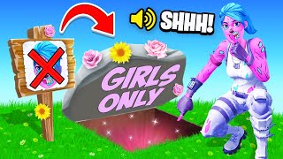 I Went UNDERCOVER in a GIRLS ONLY Fashion Show Fortnite [upl. by Ada]