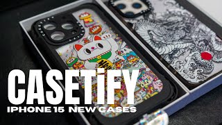 Casetify iPhone 15 Cases  Ultra Bounce and Impact Ring Stand Unboxing [upl. by Eelsnia]