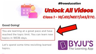 Watch Class 10th ICSE Video In Byjus For Free  Watch Byjus Video For Free  Web Portal [upl. by Sanoj]