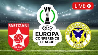 🔴 LIVE Partizani vs Marsaxlokk  UEFA Europa Conference League 2024  Match LIVE Now [upl. by Iram]