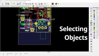 KiCad 50  Selecting objects [upl. by Delphina372]