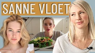 Dietitian Reviews Victoria Secret MODEL Sanne Vloet What I Eat in A Day [upl. by Olifoet]