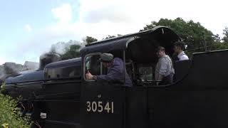 The footplate of 30541 someone has pulled the emergency cord in the carriage [upl. by Nwahsid505]