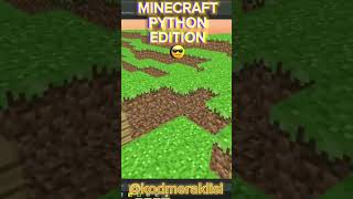 ⛏MINECRAFT PYTHON EDITION v20  shorts keşfet [upl. by Nelluc656]