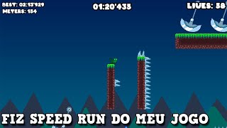 MELHOREI O JOGO E FIZ SPEED RUN VOCÊ CONSEGUE BATER MEU TEMPO [upl. by Miran]