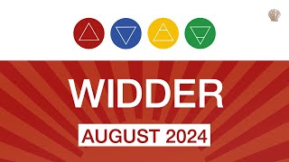 WIDDER ♈️ AUGUST 2024 quotBEFREIE DICHquot  TAROT Monatslegung Tarotskop Kartenlegen [upl. by Aliel]