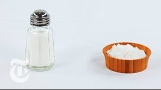 Whats the Difference Between Table Salt and Sea Salt  The New York Times [upl. by Nniuqal]