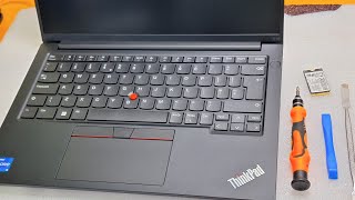 ThinkPad E14 Gen 5 Dual SSD Upgrade [upl. by Uyekawa147]