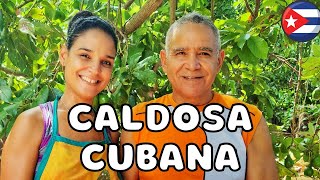 Cómo hacer CALDOSA CUBANA  Comida típica CUBANA [upl. by Zucker]