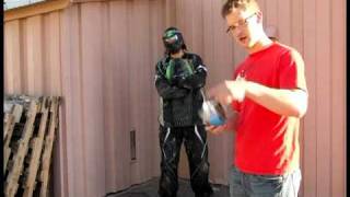 Tippmann Big Boy Grenade Review and Demonstration SLOWMO by HustlePaintballcom [upl. by Islean]