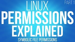 Linux file permissions explained symbolic permissions and chmod  part 1 [upl. by Buna]