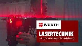 Würth Lasertechnik  live und in Farbe in der Niederlassung [upl. by Erdried]