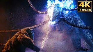 King Kong Meets Skar King amp Shimo 4K Full Fight Scene 2024 Godzilla x Kong The New Empire Movie [upl. by Mendelson]