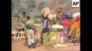 Zaire  Opening Of New Border Point Near Bukavu [upl. by Gotcher]