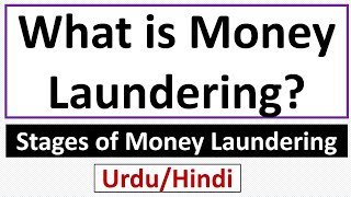 What is Money LaunderingStages of Money LaunderingHow Money Laundering is Done UrduHindi [upl. by Josepha432]