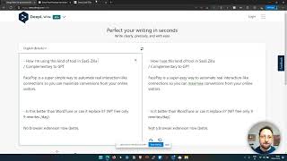 💥New FREE AI Paraphrasing Tool – DeepL Write Review Wordtune amp Grammarly Alternative [upl. by Ecirehc854]