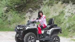 Nina and CanAm Outlander 1000 MAX LTD [upl. by Amanda]