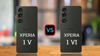 Sony Xperia 1 V vs Sony Xperia 1 VI [upl. by Molloy]