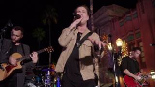 OneRepublic  Kids The Disney Parks Magical Christmas Celebration [upl. by Aicelav]