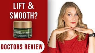 Biossance Squalane  Marine Algae Eye Cream  What does it do  Doctors Review [upl. by Asiar]