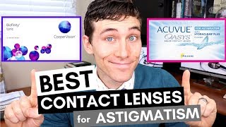 Best Contact Lenses for Astigmatism  Toric Contacts Review [upl. by Edmea]