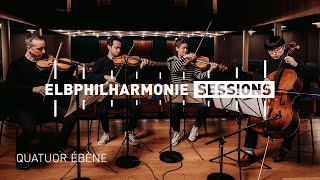 Elbphilharmonie Sessions  Das Quatuor Ébène spielt Mozart  Streichquartett in DDur KV 575 [upl. by Leibrag]