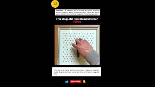 Magnetic field viralvideo shorts MagneticField MagneticForce Magnetism learning Physics [upl. by Corron]