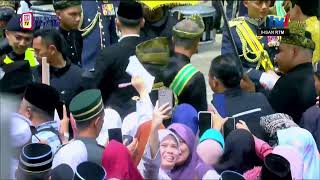 LIVE Ceremonial arrival of the 16th Yang diPertuan Agong and Permaisuri Agong [upl. by Kindig]