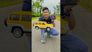 Remote control car Nisan safari Unboxing and testing [upl. by Adnarem]