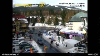 Spindleruv Mlyn webcam time lapse 20102011 [upl. by Ynnavoig]