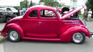 1937 Ford 5 Window Coupe Beverly Corners Show amp Shine Duncan BC [upl. by Nell]