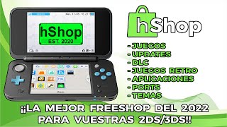 3DS  HSHOP ¡¡LA MEJOR TIENDA PARA VUESTRAS 2DS3DS [upl. by Cob307]