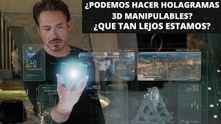 ¿Podemos hacer hologramas en 3D manipulablesIntel Vol [upl. by Nae683]