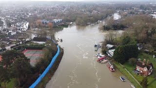 The River Thames at Weybridge February 2021 [upl. by Michal]