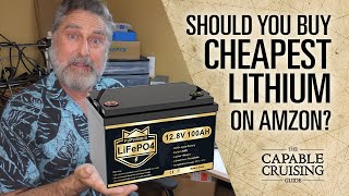 Cheapest Lithium Challenge Cheapest Battery on Amazon [upl. by Eustasius]