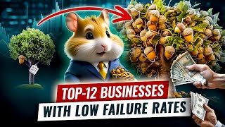 Hamster Rating Top12 Businesses with low failure rates [upl. by Osnofla]