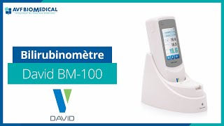 Bilirubinomètre David BM100  AVF Biomédical [upl. by Aehtorod]